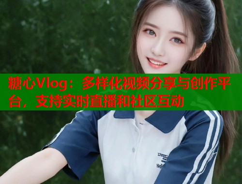糖心Vlog：多样化视频分享与创作平台，支持实时直播和社区互动