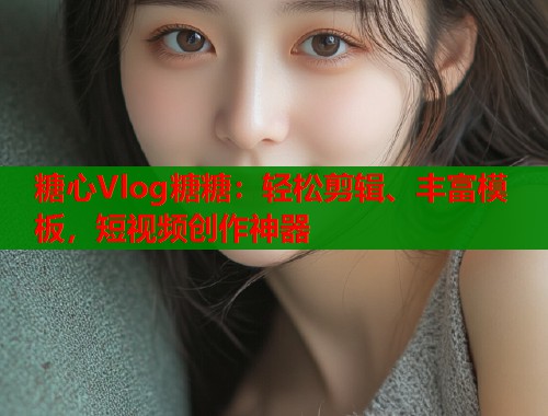 糖心Vlog糖糖：轻松剪辑、丰富模板，短视频创作神器