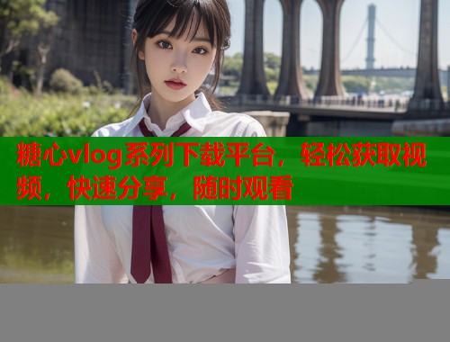 糖心vlog系列下载平台，轻松获取视频，快速分享，随时观看