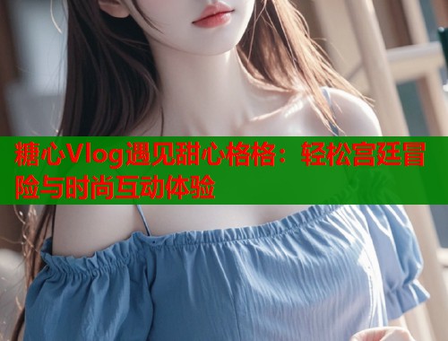 糖心Vlog遇见甜心格格：轻松宫廷冒险与时尚互动体验