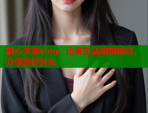 糖心夫妻vlog：记录生活甜蜜瞬间，分享美好时光