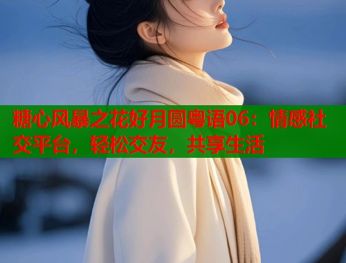 糖心风暴之花好月圆粤语06：情感社交平台，轻松交友，共享生活