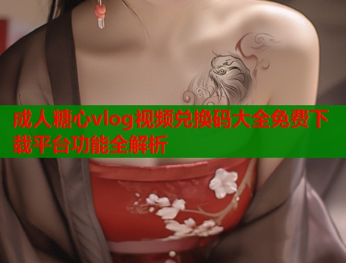 成人糖心vlog视频兑换码大全免费下载平台功能全解析
