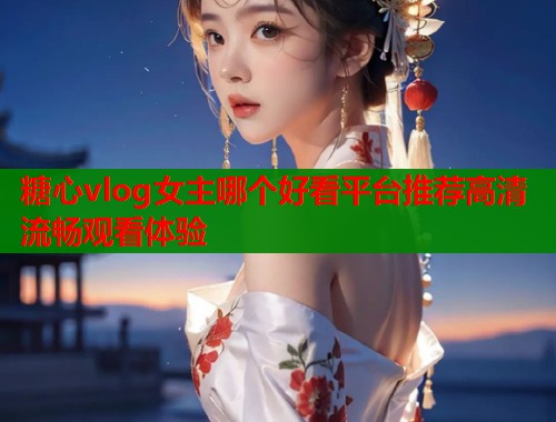 糖心vlog女主哪个好看平台推荐高清流畅观看体验
