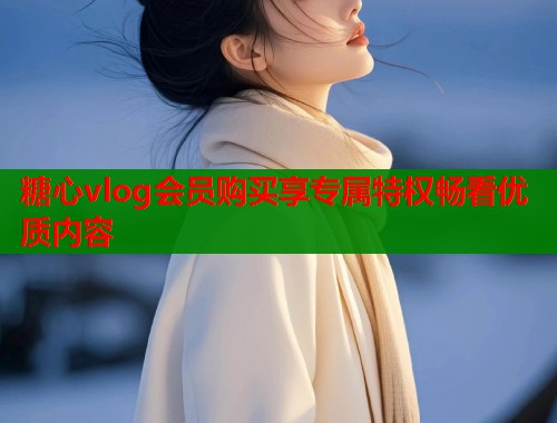 糖心vlog会员购买享专属特权畅看优质内容