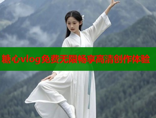 糖心vlog免费无限畅享高清创作体验
