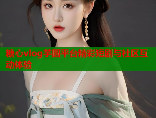 糖心vlog芋圆平台精彩短剧与社区互动体验