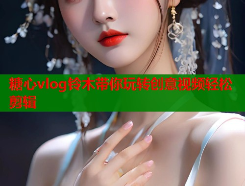 糖心vlog铃木带你玩转创意视频轻松剪辑
